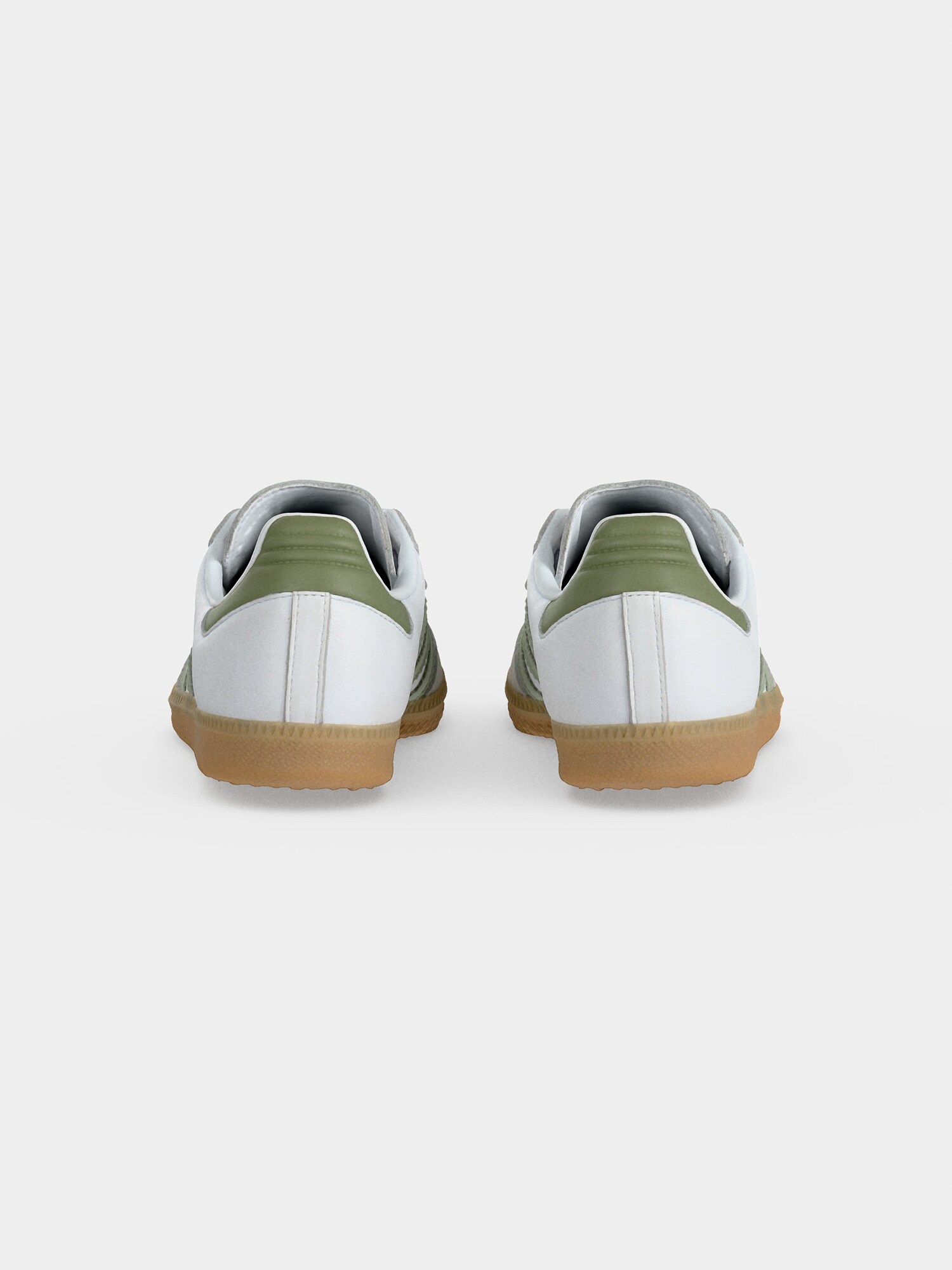 ADIDAS ORIGINALS Zapatillas deportivas bajas 'Samba'  greige / verde pastel / blanco – imagen 4