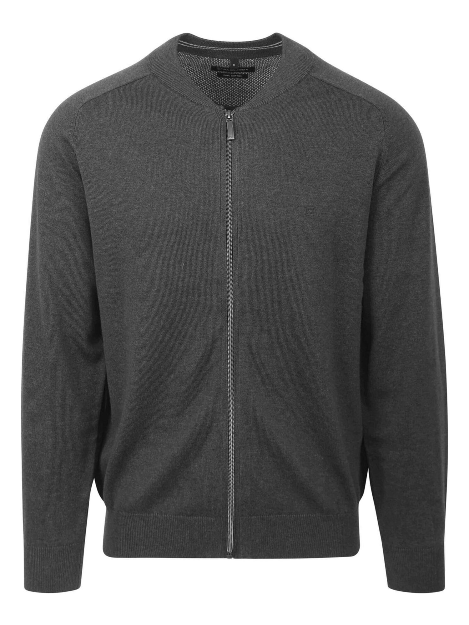 Casa Moda Gebreid Vest Antraciet