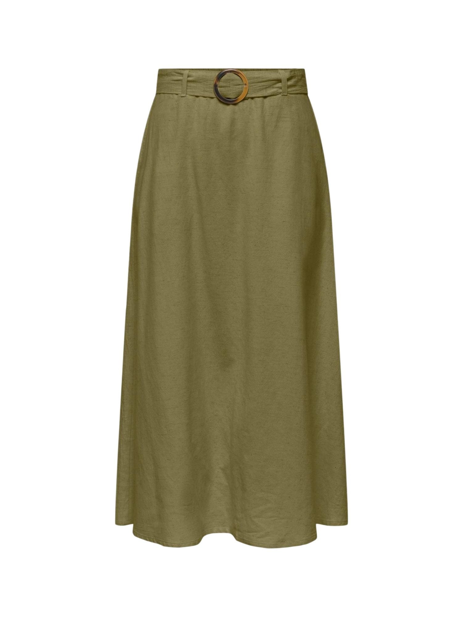 Jdy Rock Jdymilan Linen Hw Belted Skirt Wvn Dia 15366394
