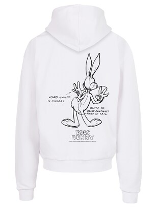 F4NT4STIC Sweatshirt ‘Looney Tunes’ Zwart / Wit