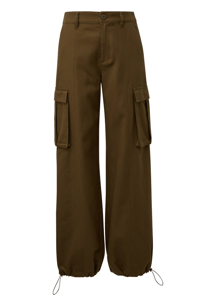 QS Cargohose Damen Größe 32 braun