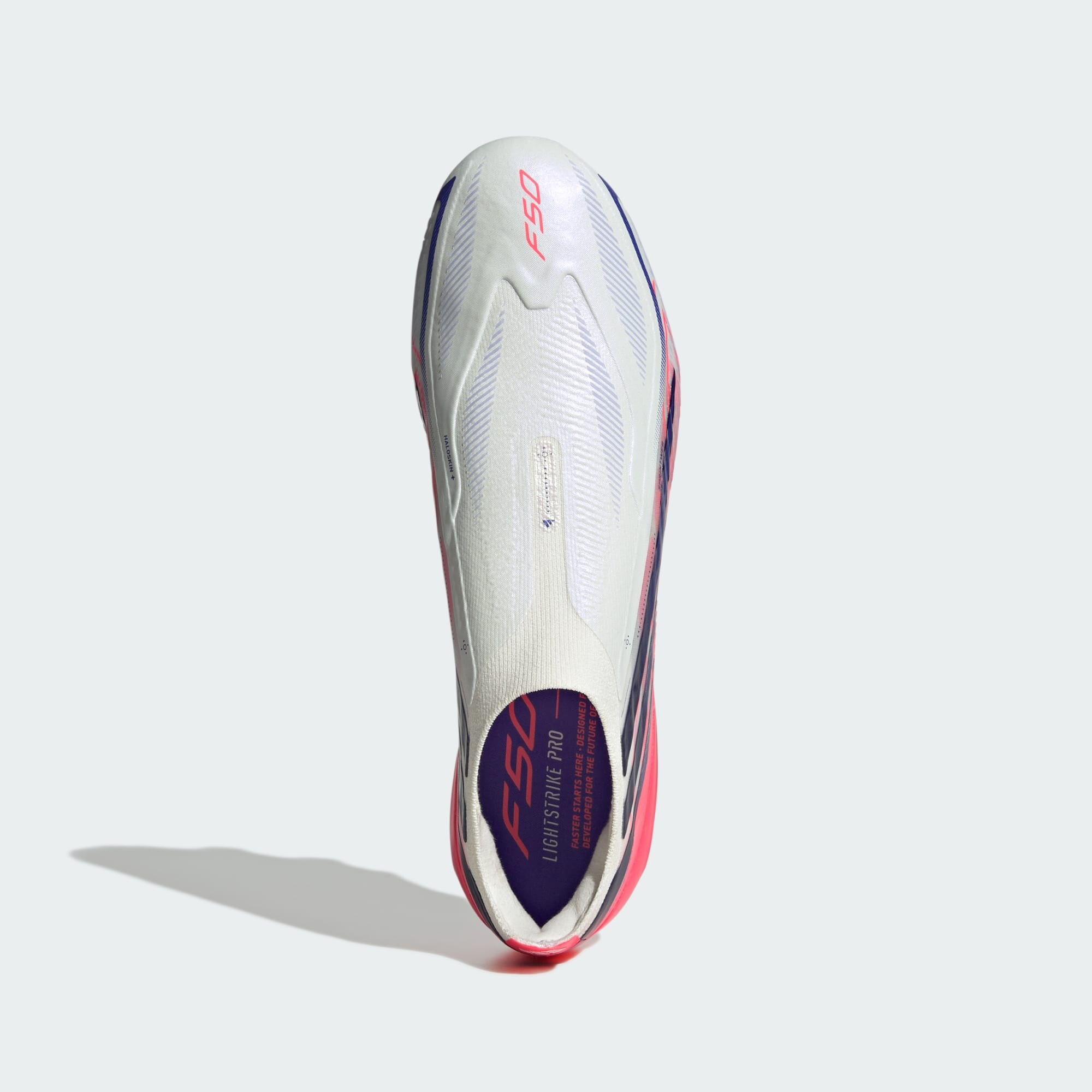 ADIDAS PERFORMANCE Zapatillas de fútbol 'F50 Hyperfast Elite FG' navy / rosa / blanco – imagen 2
