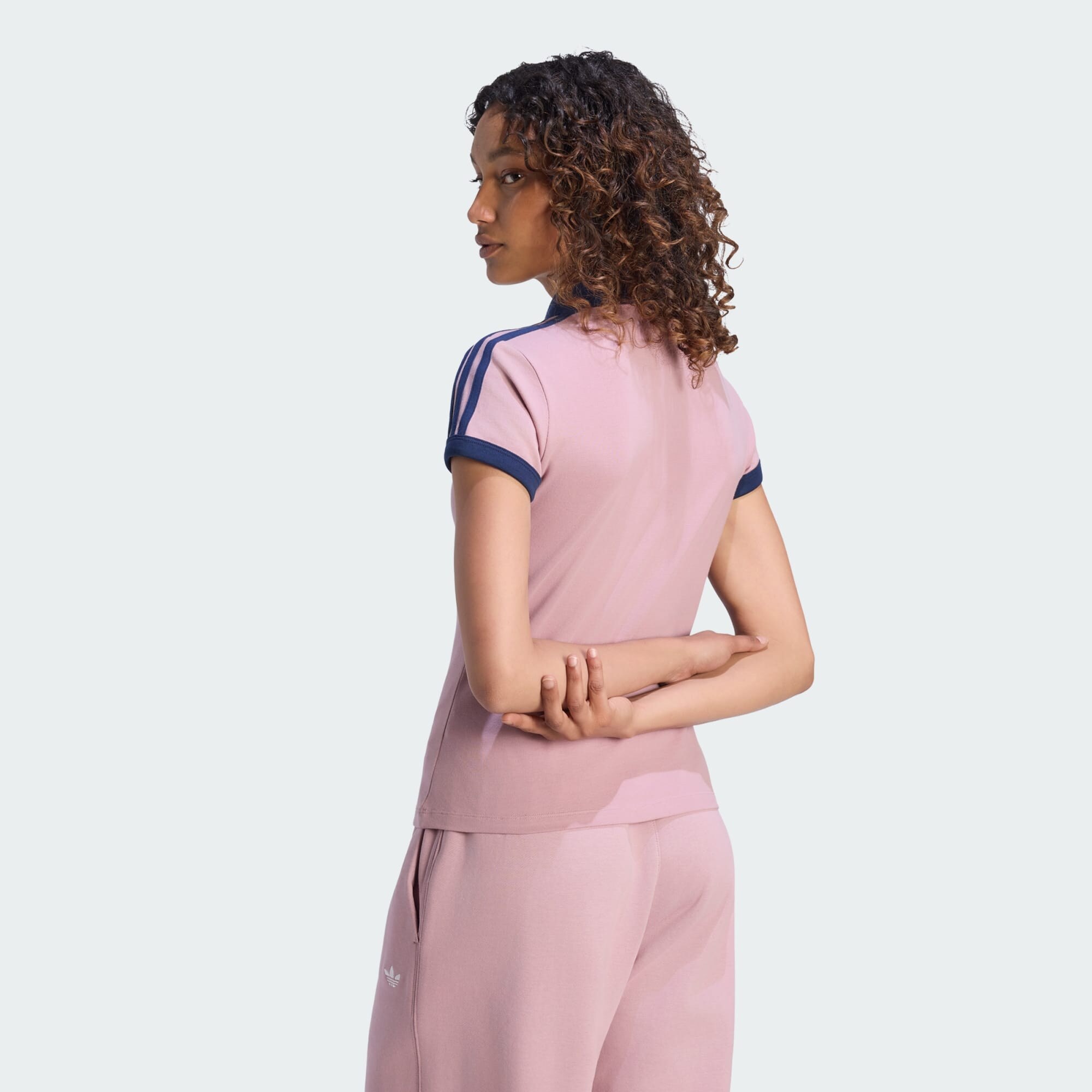 ADIDAS ORIGINALS Camiseta navy / malva – imagen 3