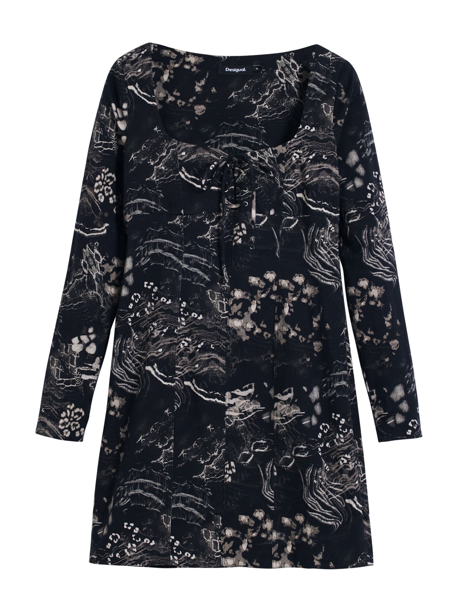 Desigual Ruha  világosszürke / fekete / fehér akciós termékkép 1