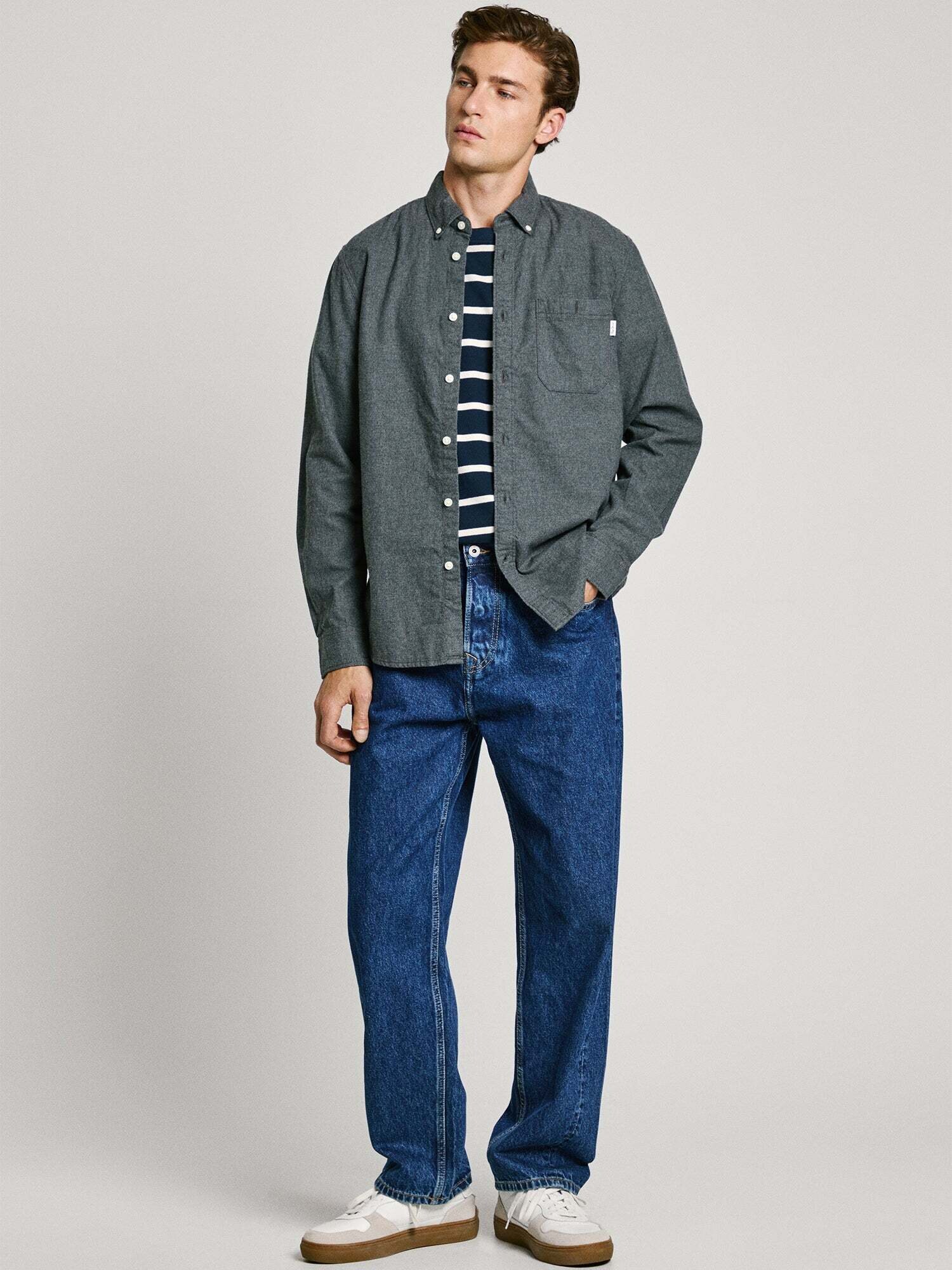 Pepe Jeans Camisa 'MIKE' grafito – imagen 3
