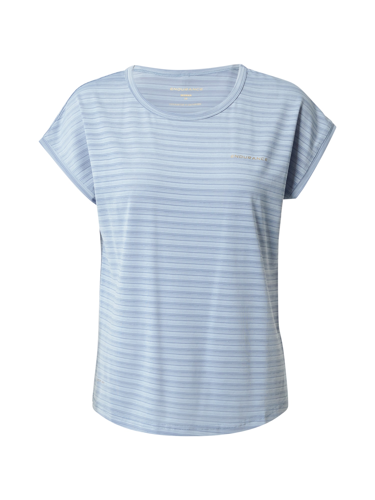 ENDURANCE Sportiniai marškinėliai 'Limko' mėlyna dūmų spalva / melsvai pilka