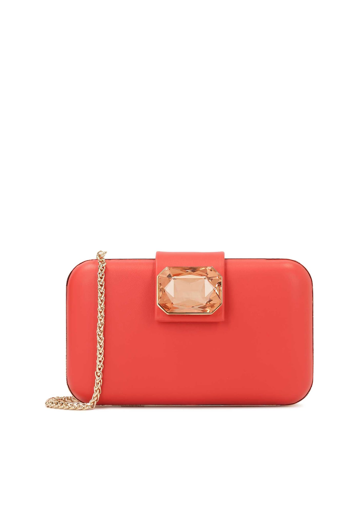 Kazar Clutch  auriu / portocaliu deschis / roz