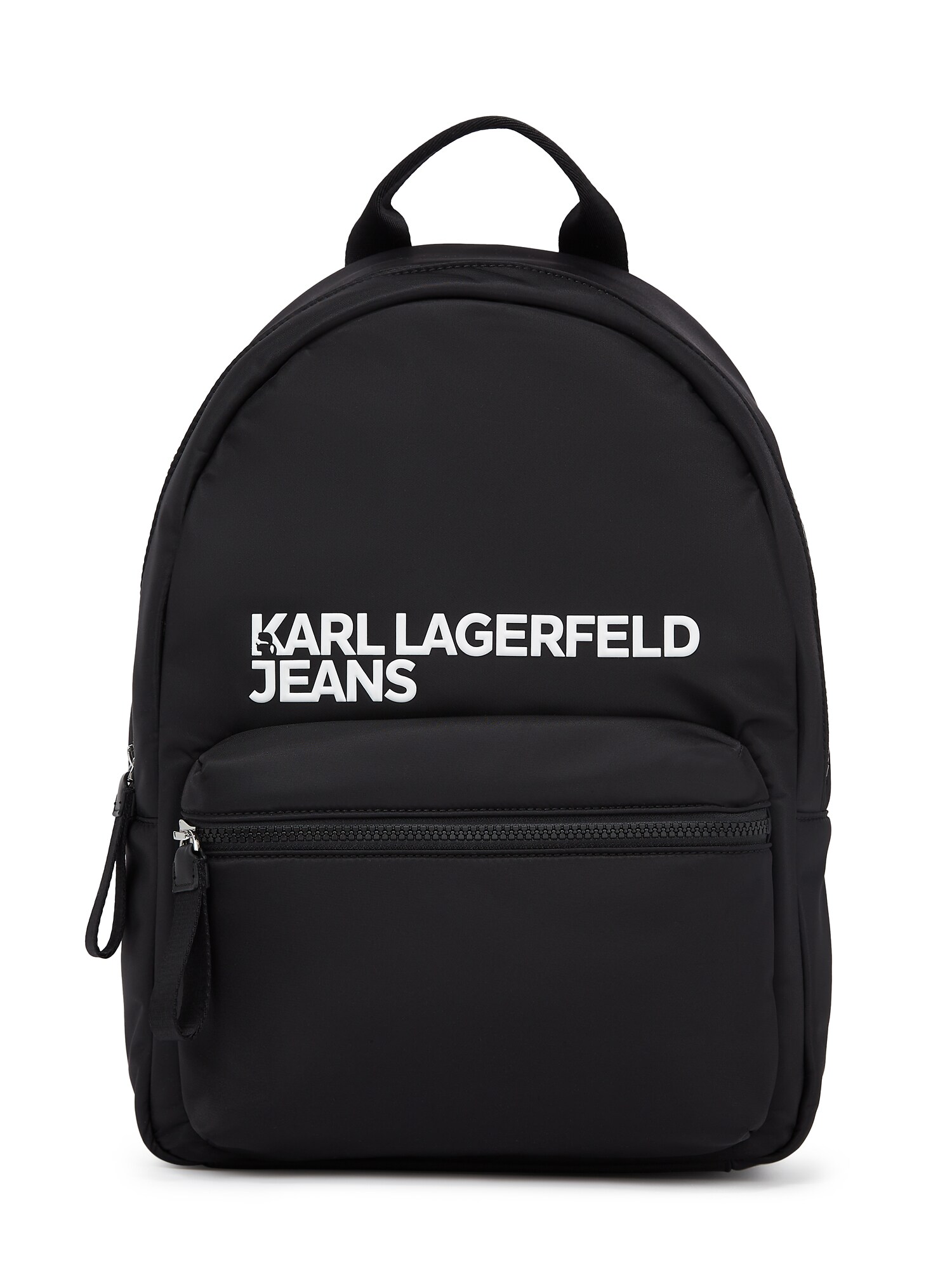 KARL LAGERFELD JEANS Hátizsák ' ESSENTIAL '  fekete / fehér akciós termékkép 1