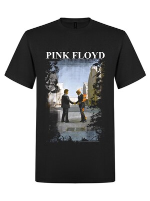Pink Floyd Camiseta 'Pink Floyd - Burning man'  negro
