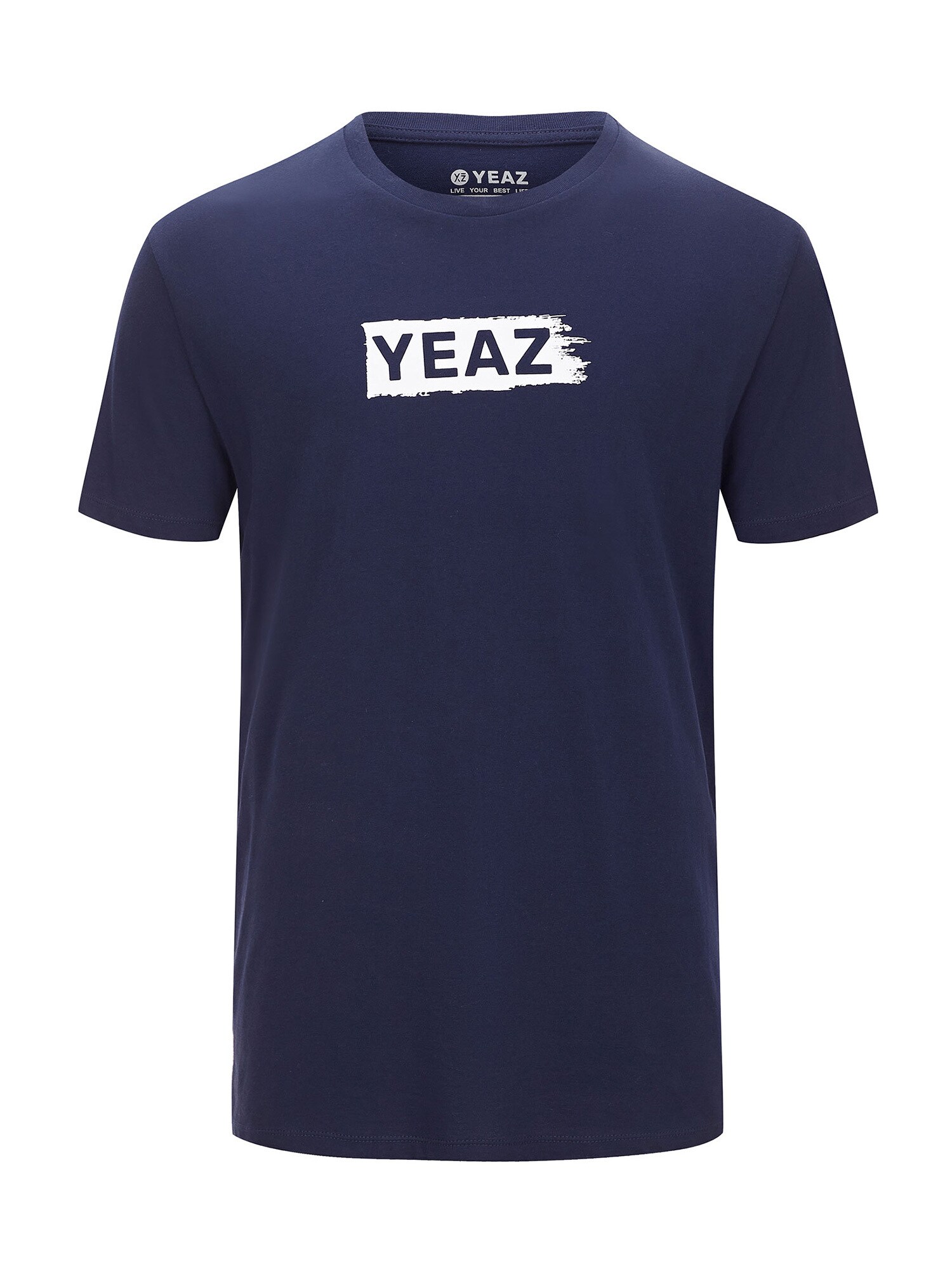 YEAZ Tricou Chay  albastru închis / alb