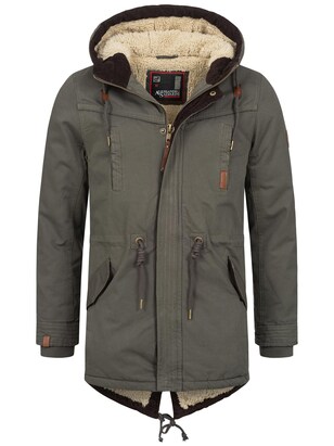 Alessandro Salvarini Winterparka Basaltgrijs