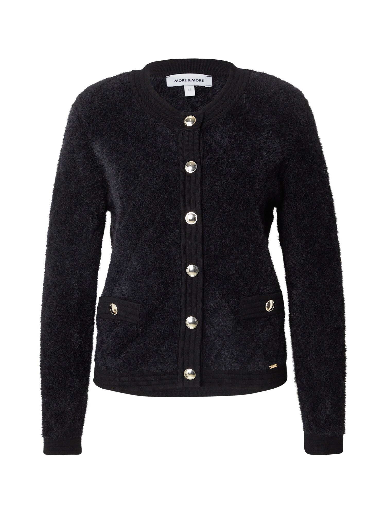 MORE & MORE Geacă tricotată  negru