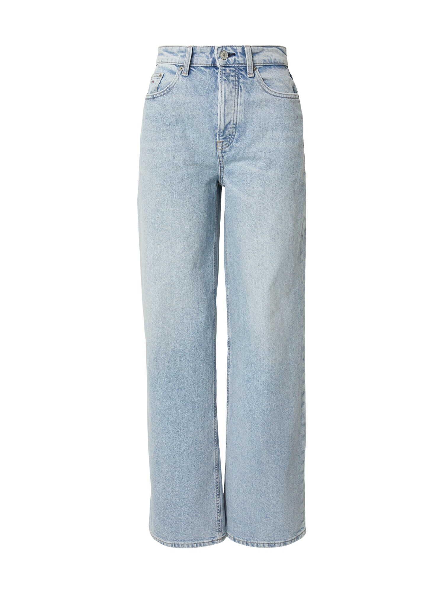 Pentru femei pantaloni Tommy Jeans – ușori model