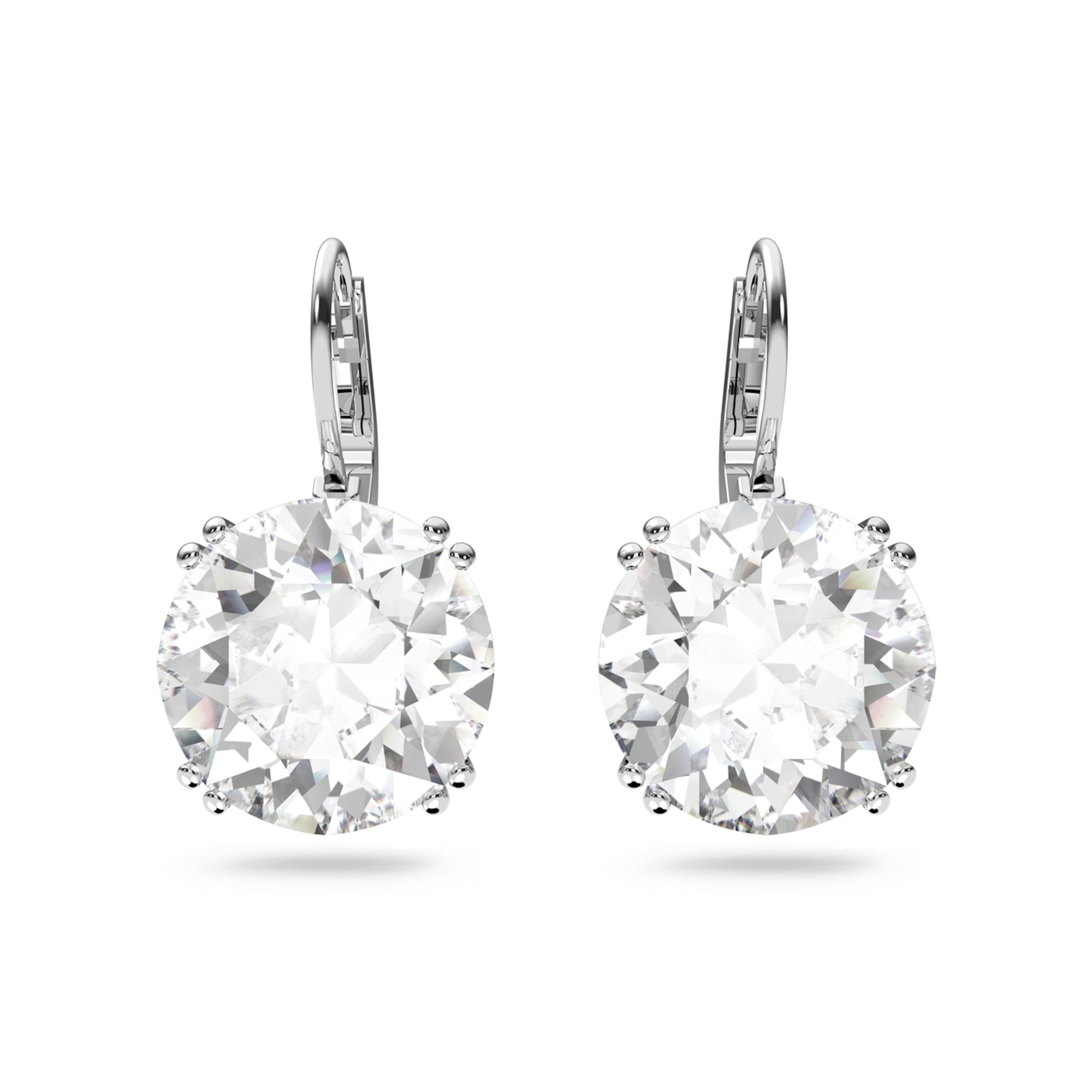 Swarovski Cercei Millenia  argintiu / transparent