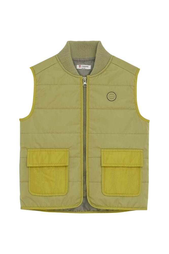 Noppies Weste 'Ramsey' Jungen Größe 98 schilf / grasgrün