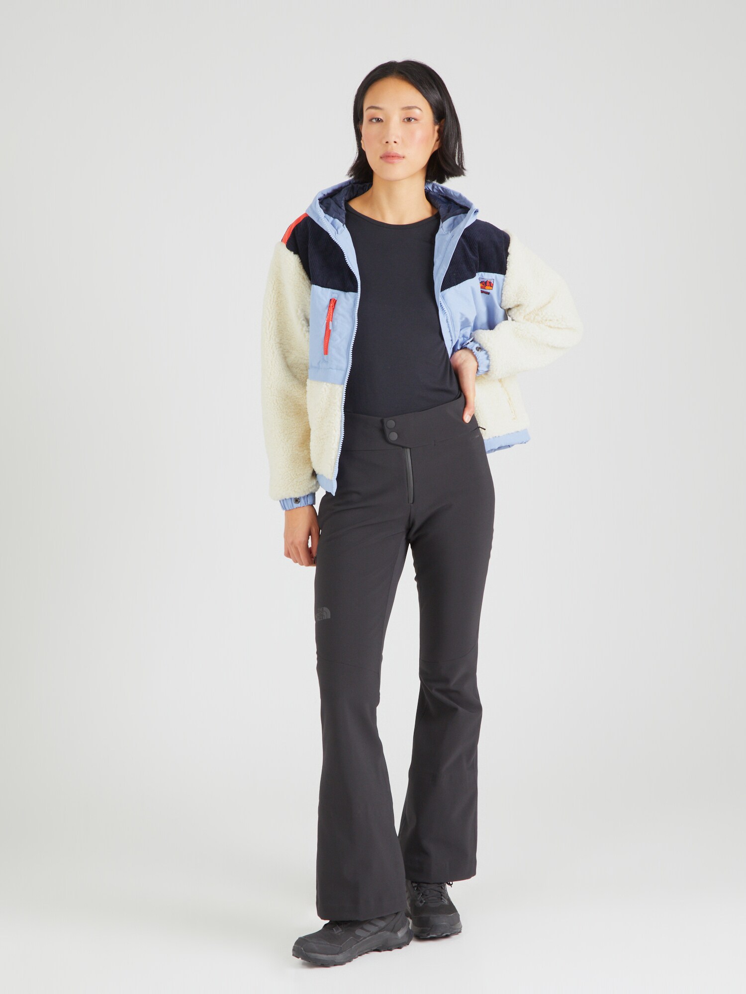 THE NORTH FACE Pantalón deportivo 'SNOGA'  antracita / negro – imagen 4