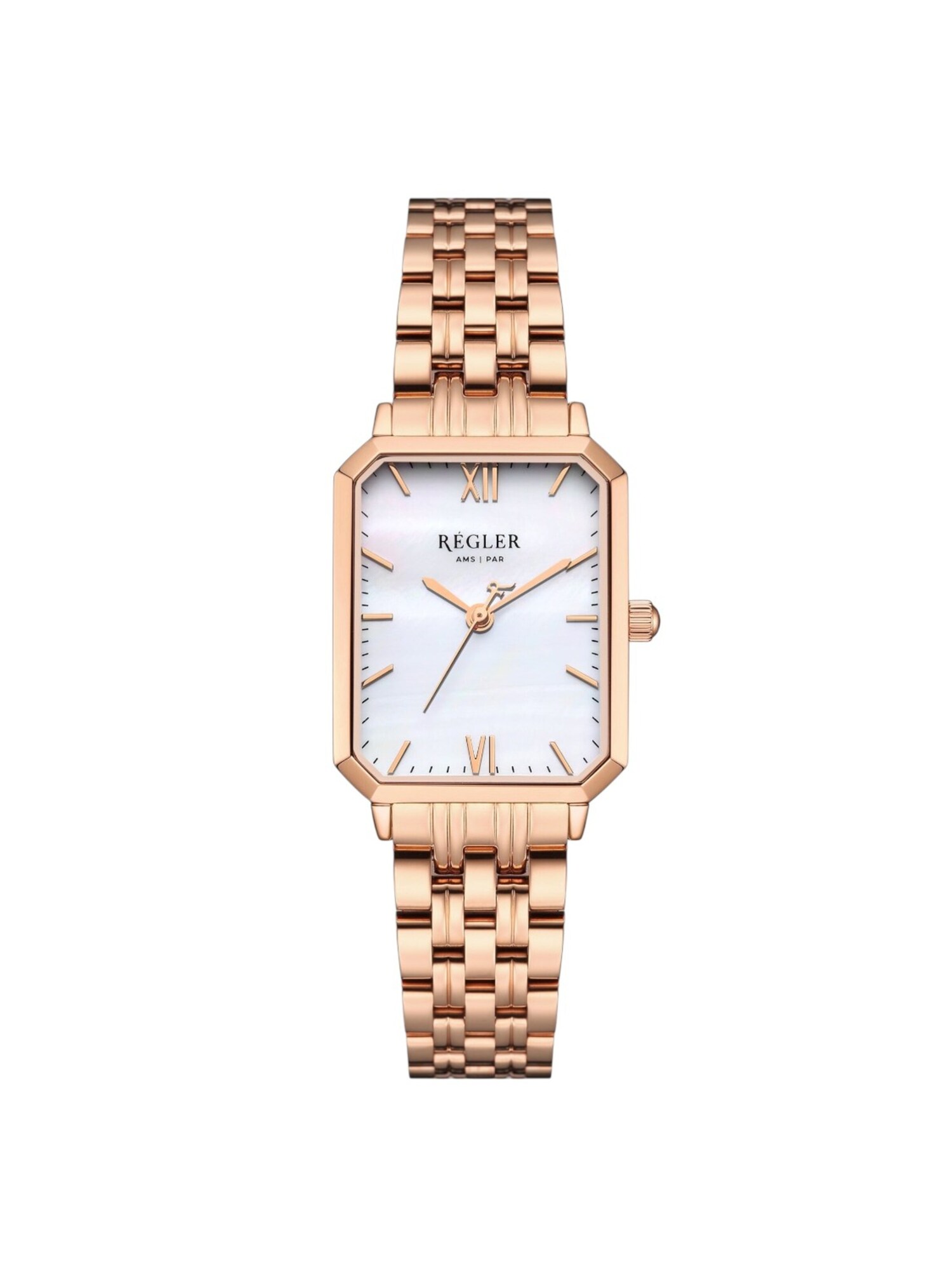 Régler Orologio analogico 'Régler Élégance Steel Rose Gold - Pearl'  oro rosé