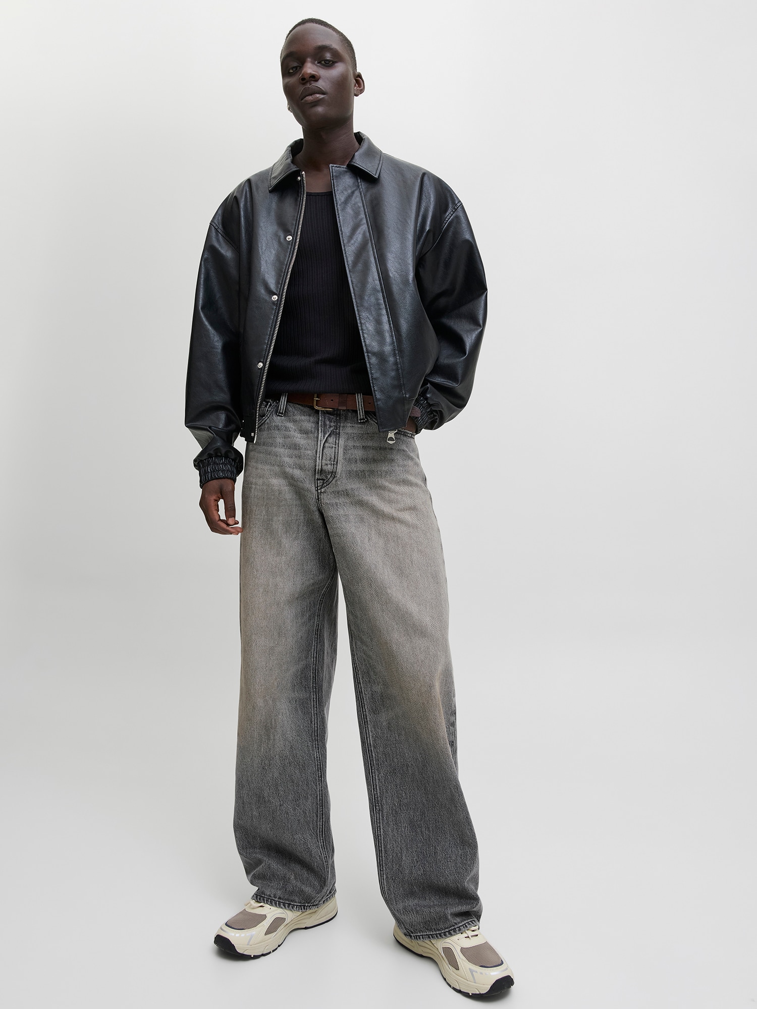 JACK & JONES Džínsy 'JJIDave' čierny denim (obrázok 5)