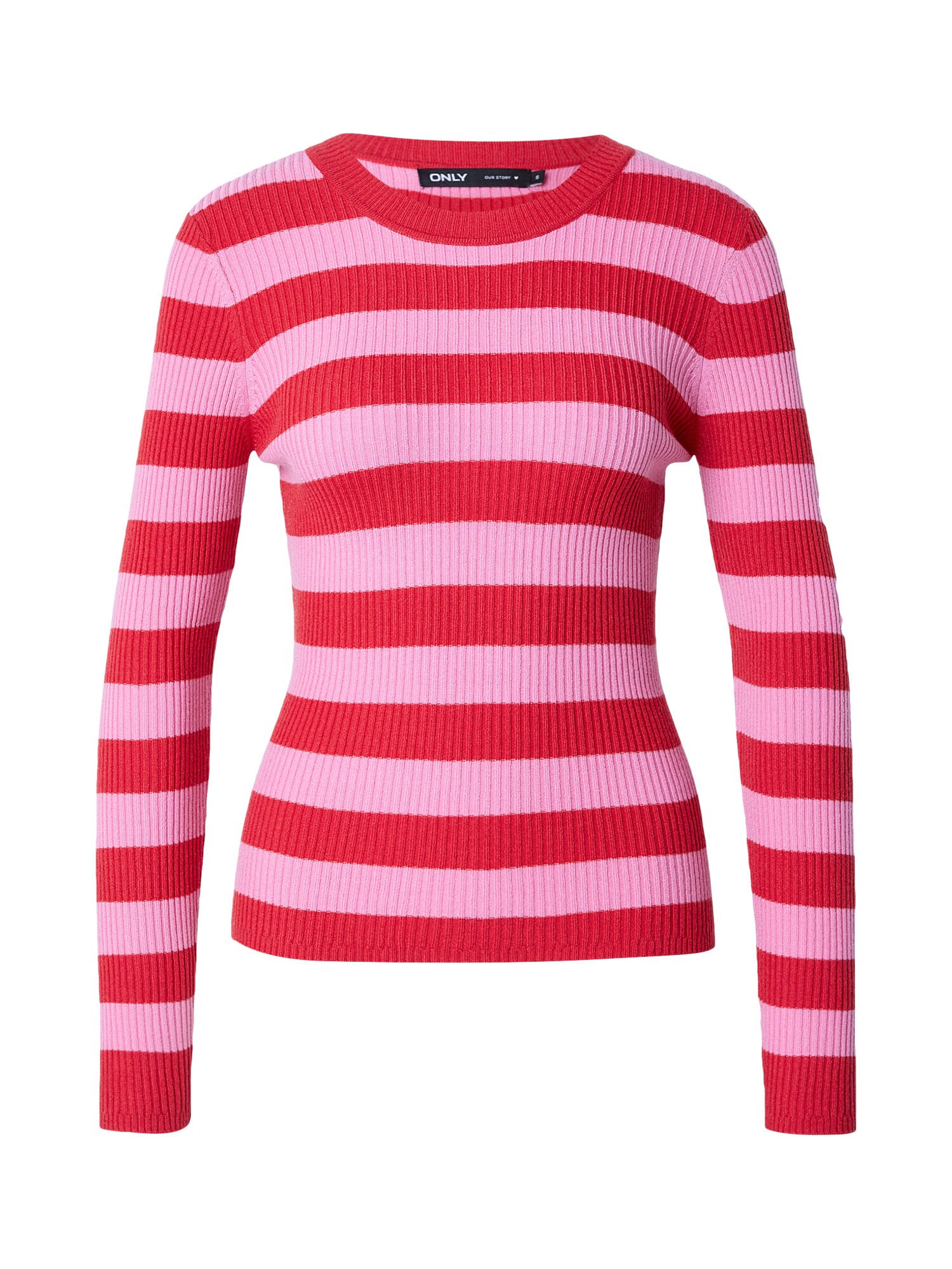 ONLY Pulover ONLLOUISA  roz / roșu cireș