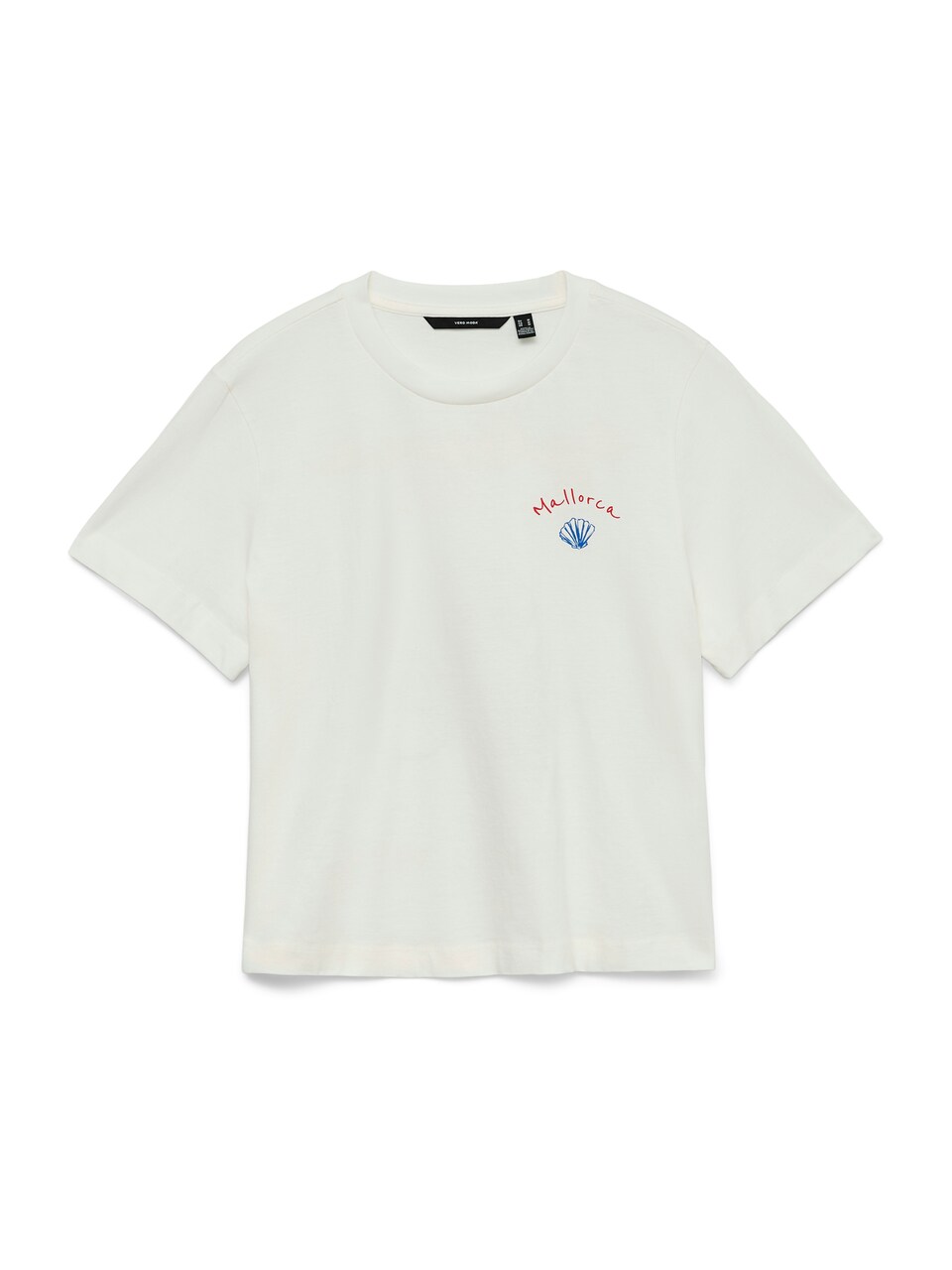 T-shirt 'VMGina Mette' blå / röd