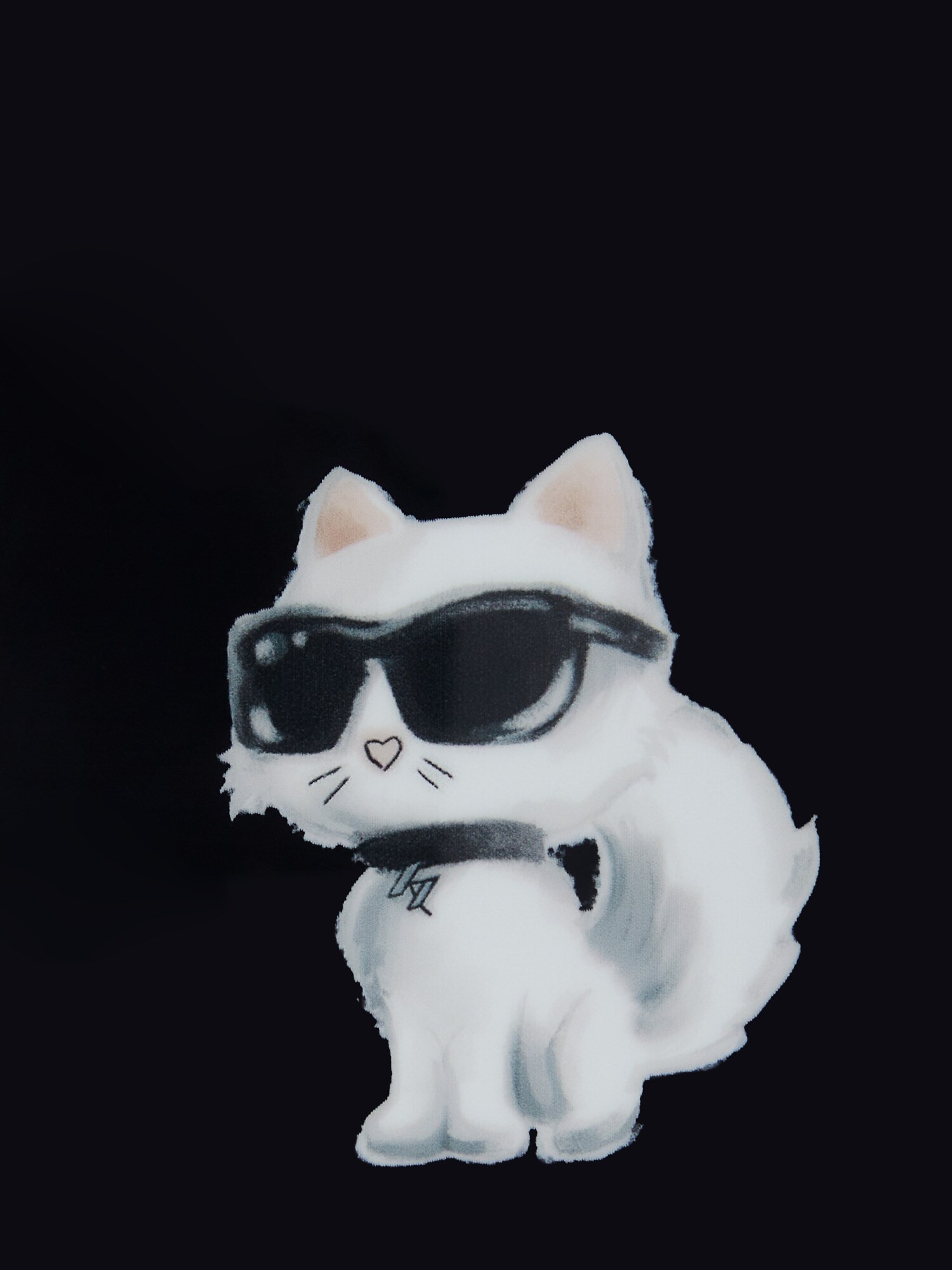 Karl Lagerfeld Puzdro na mobil 'iPhone 16 Pro Max' svetlosivá / čierna (obrázok 3)