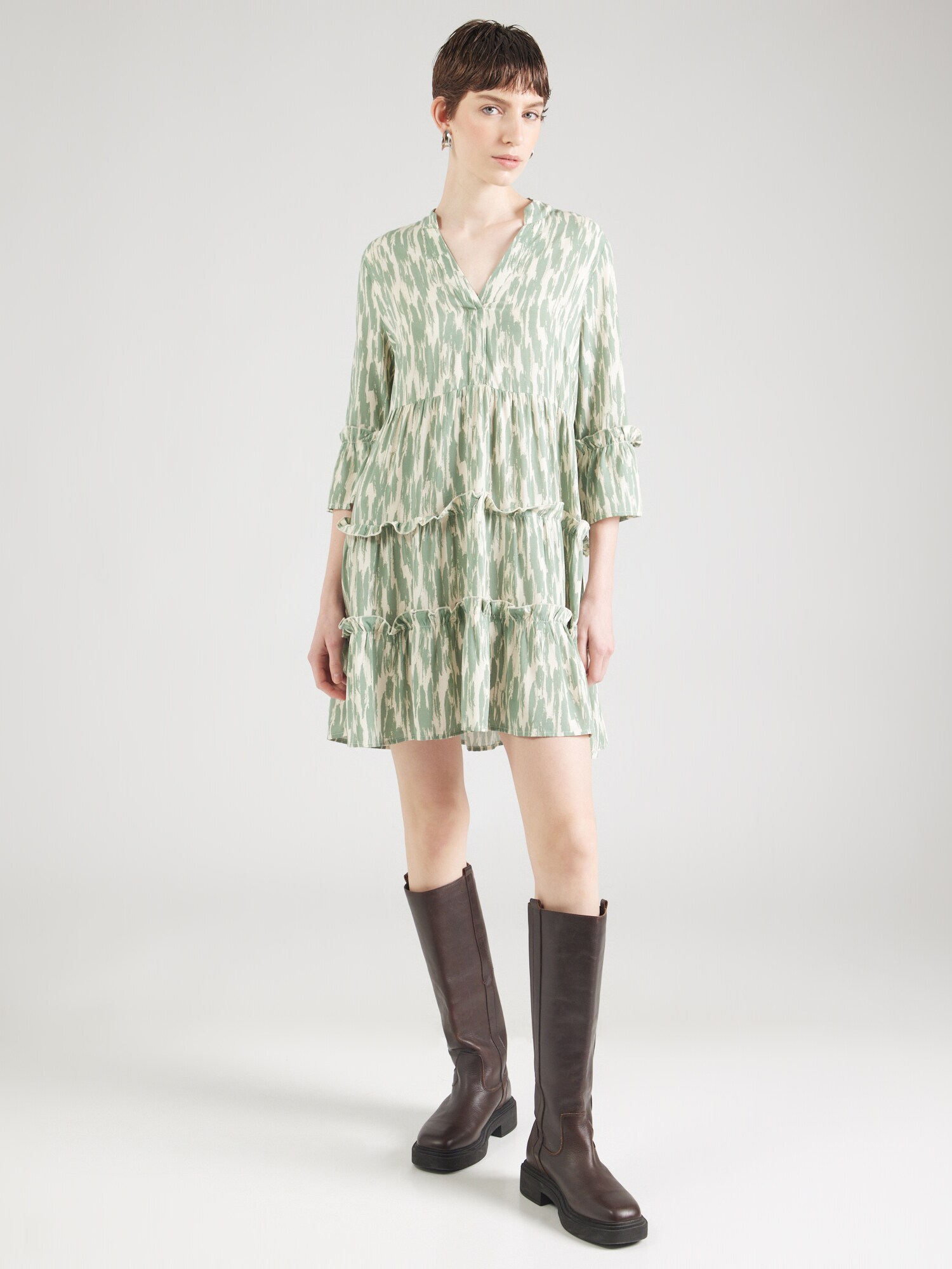 VERO MODA Ruha 'VMEASY JOY'  bézs / zöld termék 2. képe