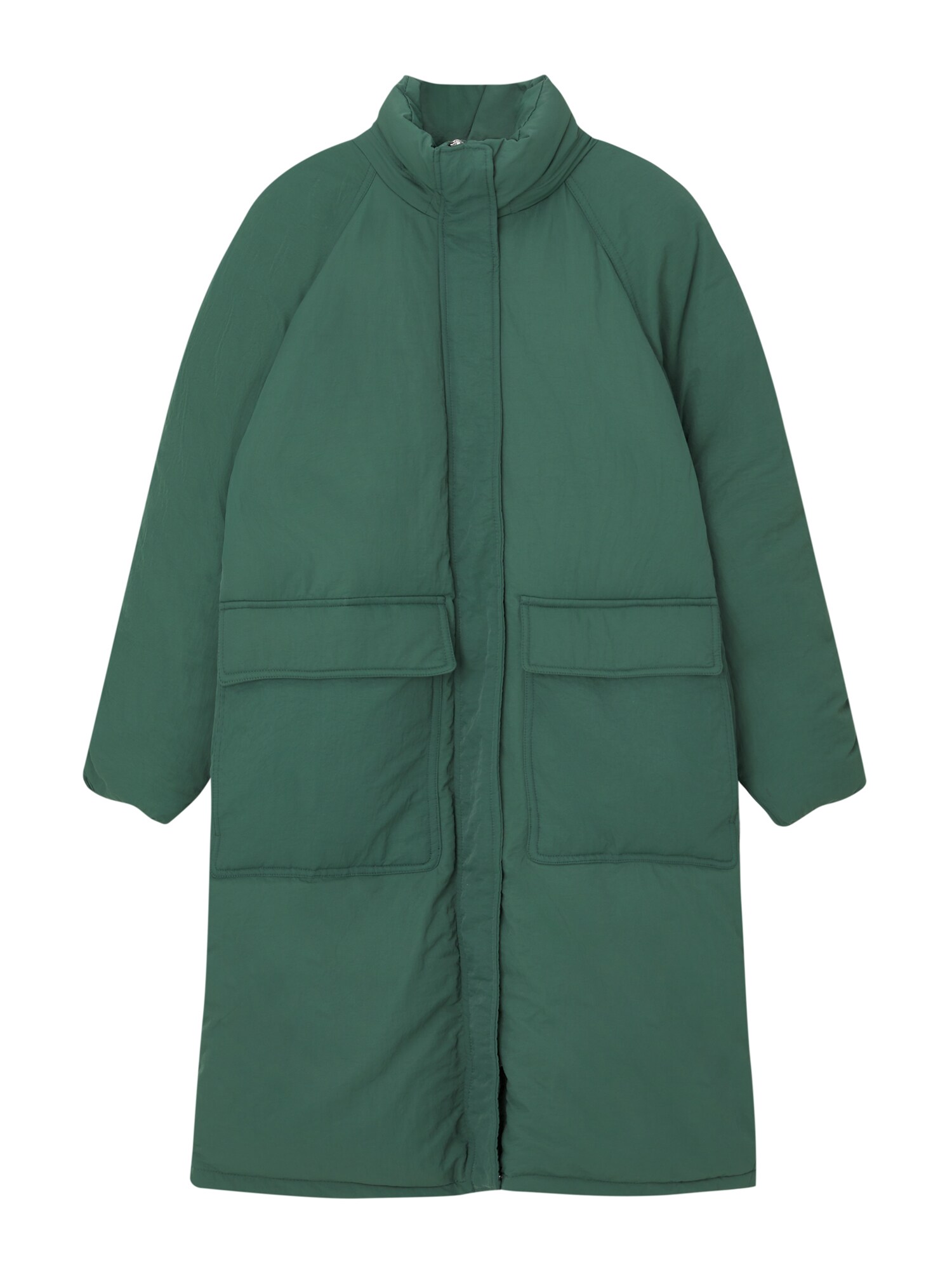 Pull&Bear Prechodný kabát  zelená