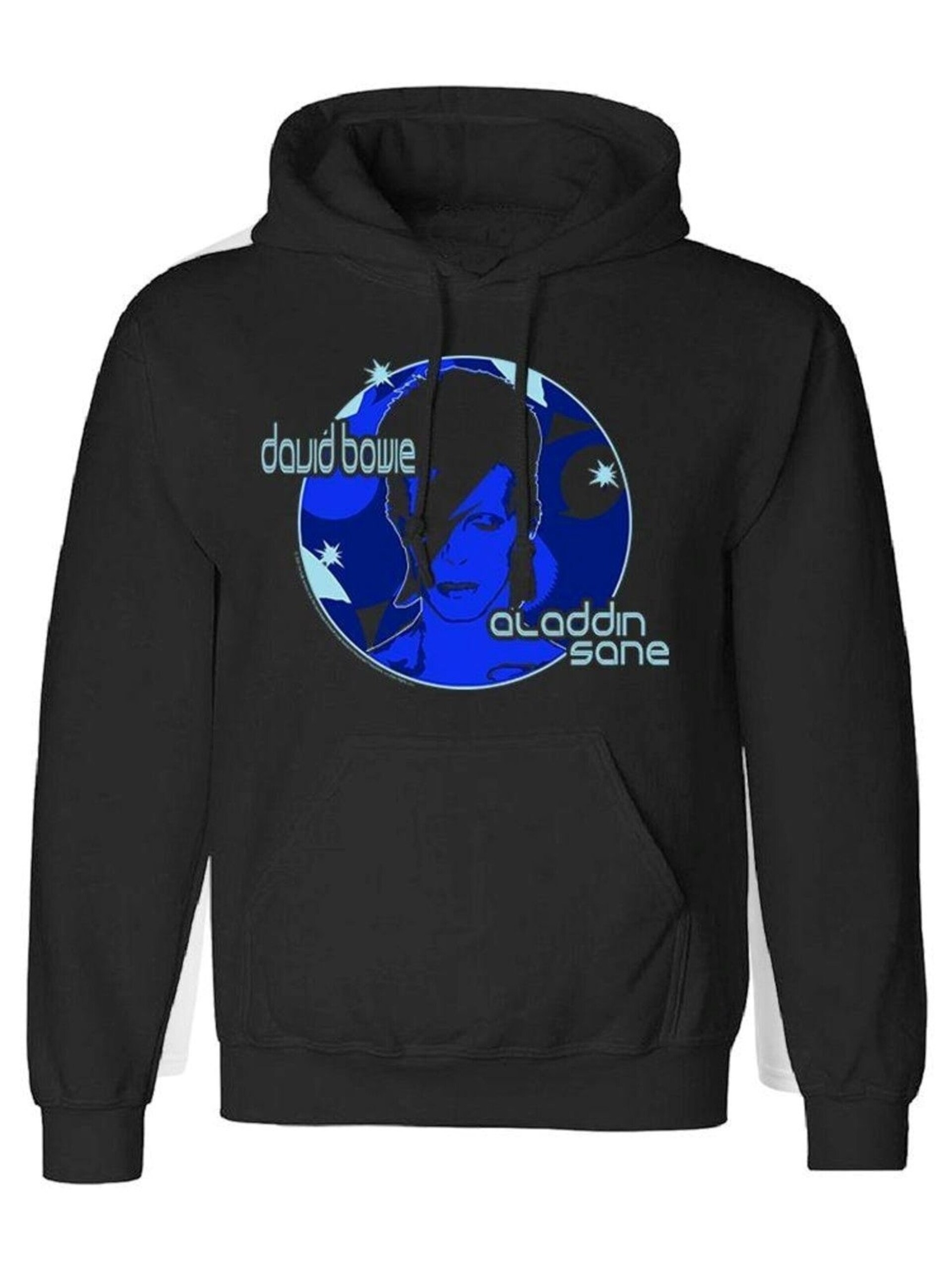 Rockshirts Sweatshirt 'David Bowie Aladdin sane New Blue Kapuzenpullover' herr