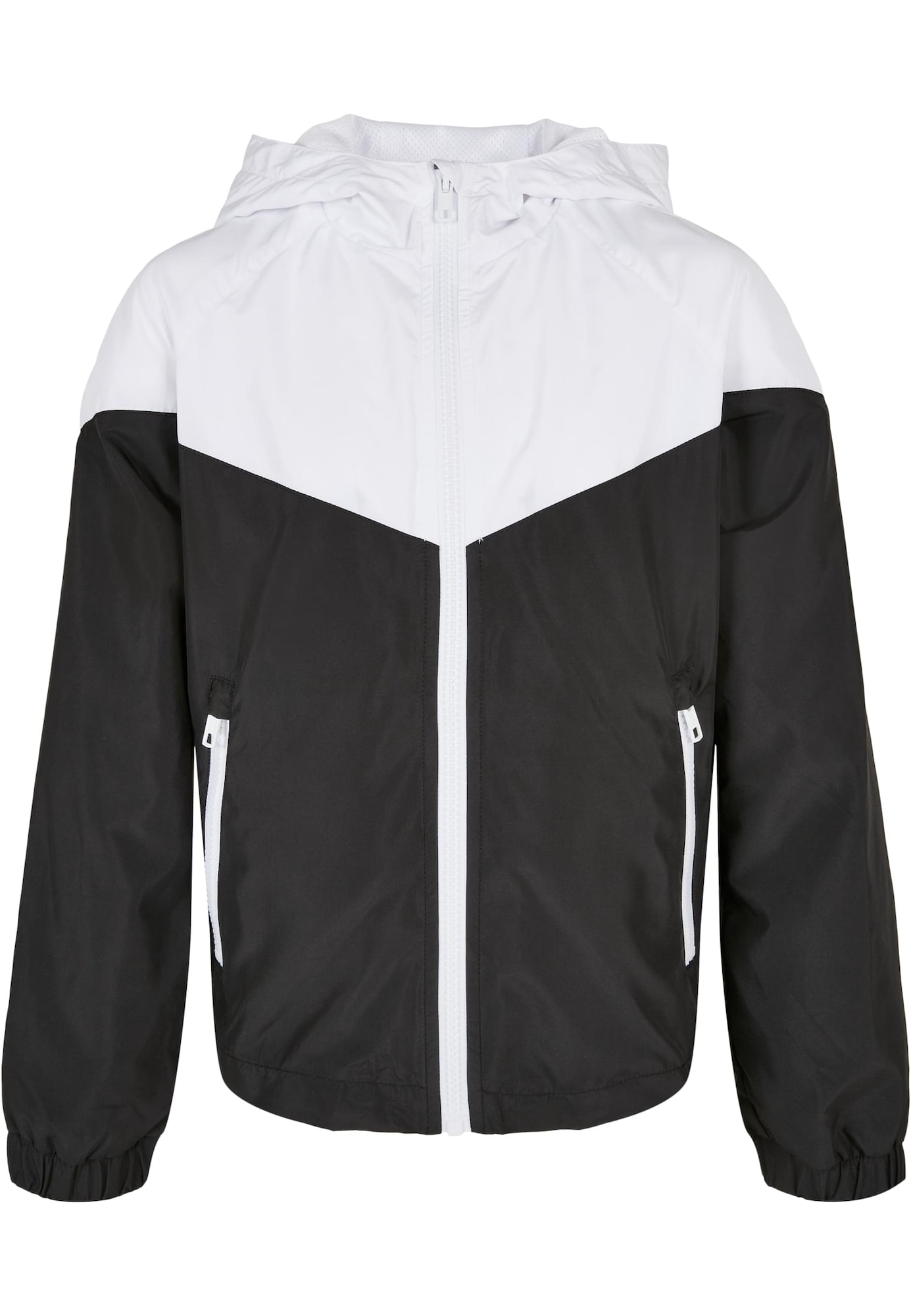 Urban Classics Prehodna jakna 'Windunner'  črna / bela