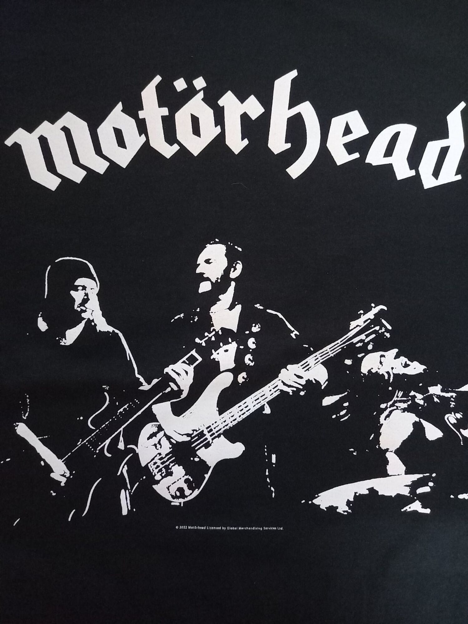 Motörhead Camiseta 'Motörhead Rock and Roll band T-Shirt' negro – imagen 3