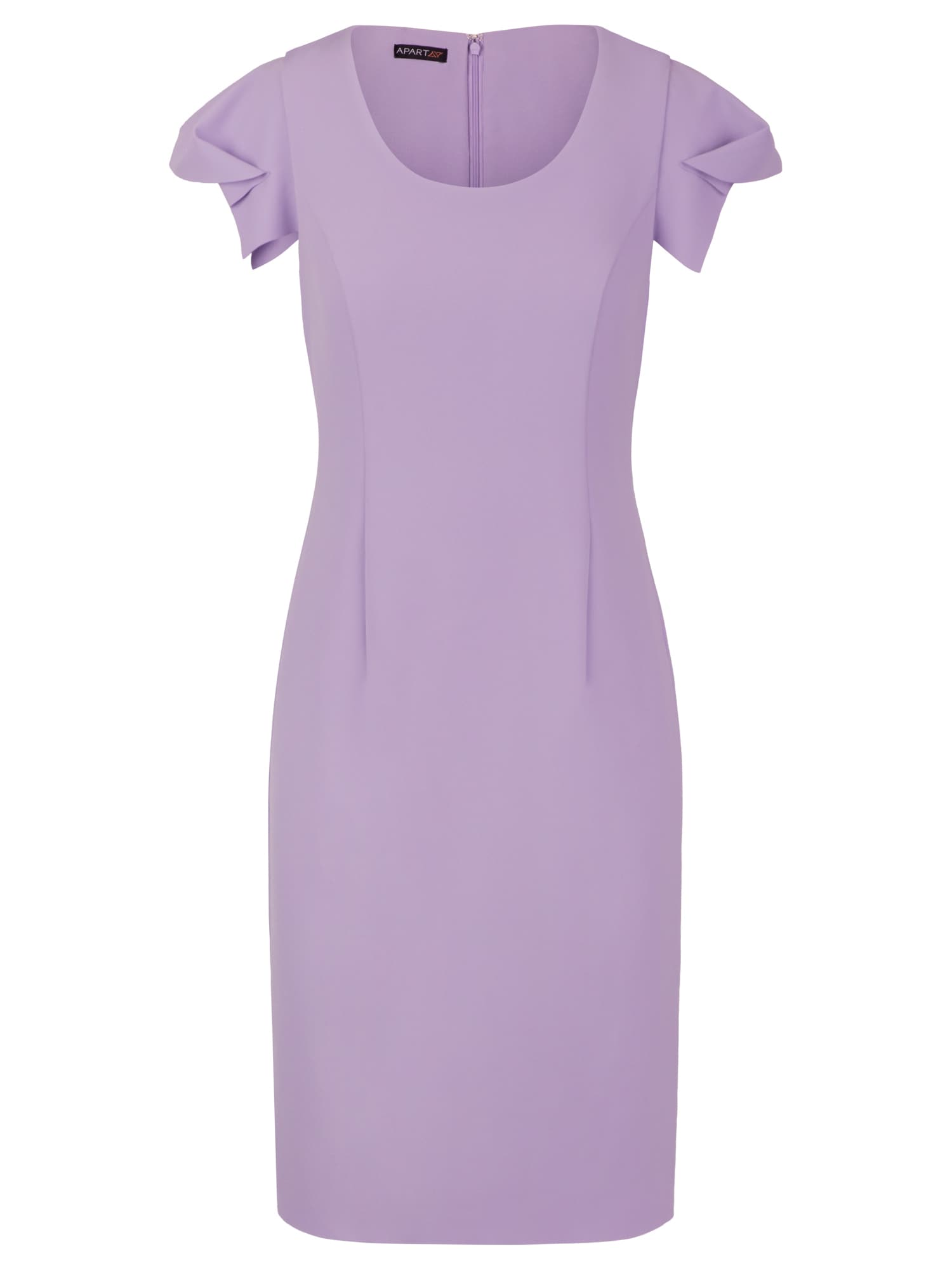 Apart APART Sommerkleid mit kleinen Flügelärmeln lila