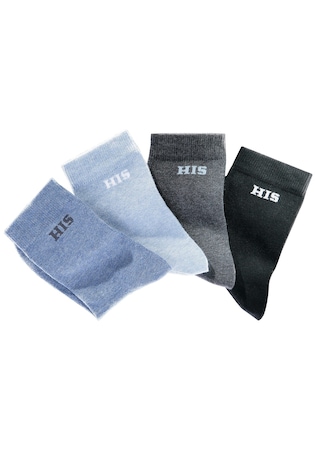 H.I.S, Zokni, kék, szürke & fekete