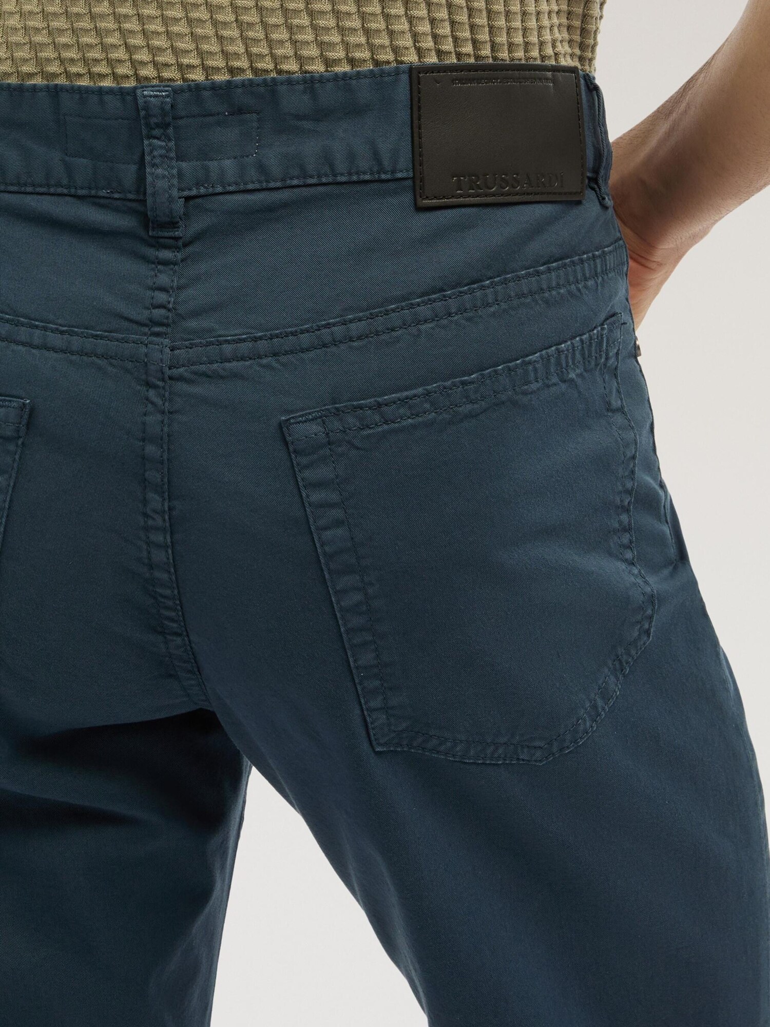 Trussardi Pantalón azul – imagen 8