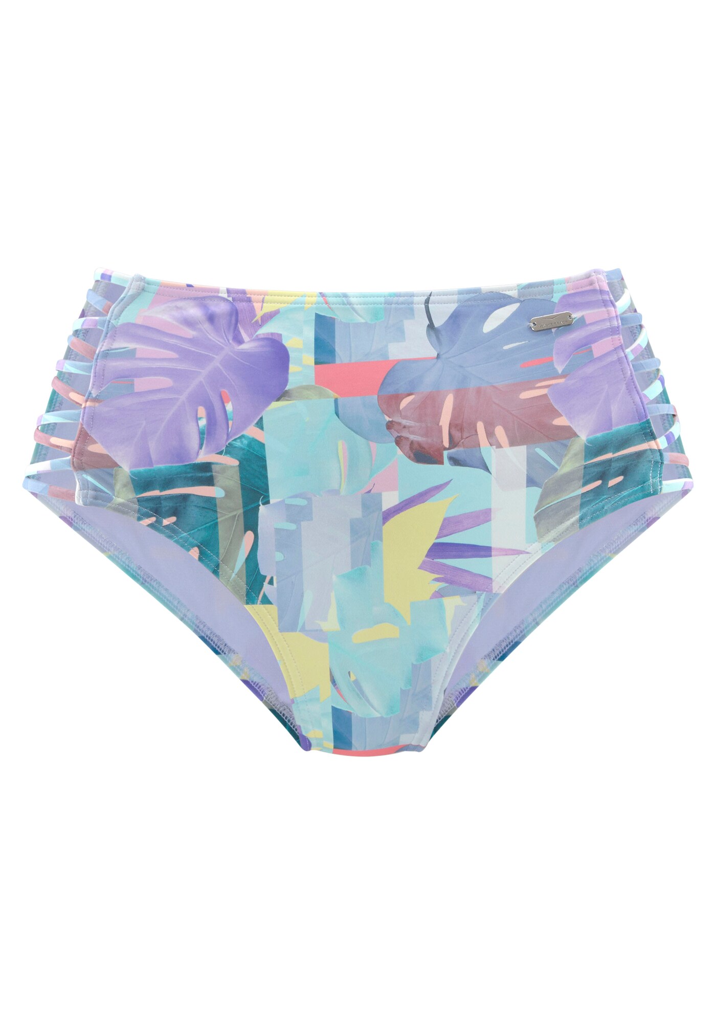 VENICE BEACH Slip costum de baie  turcoaz / galben / lila / roz