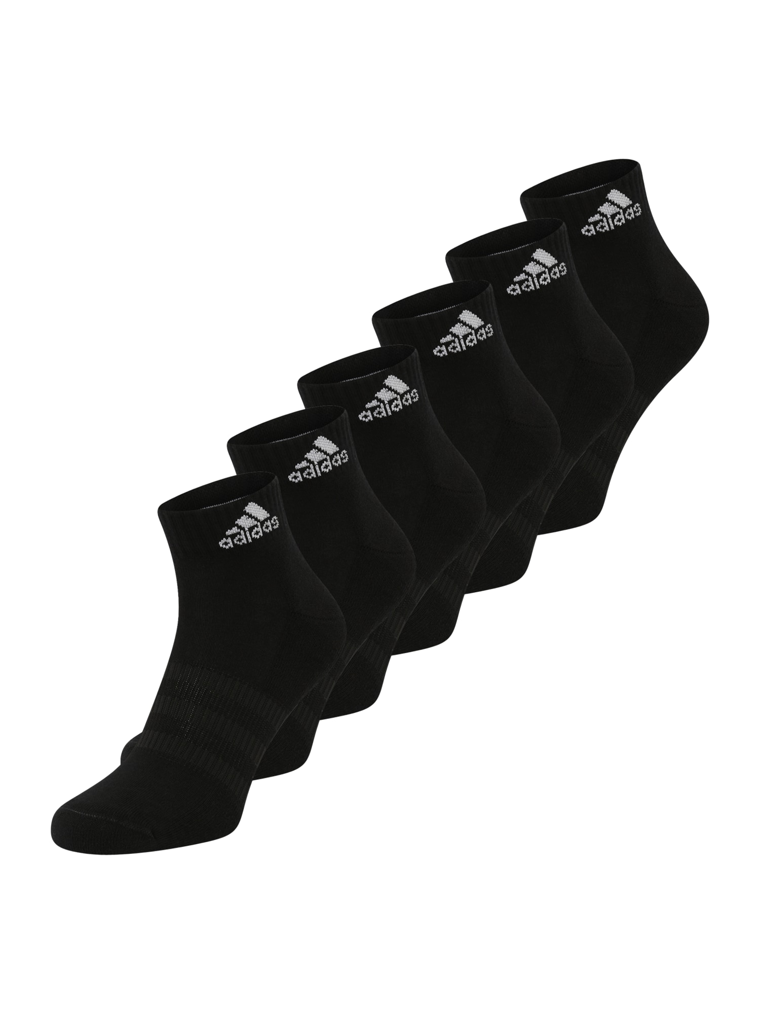 ADIDAS SPORTSWEAR Športové ponožky 'Cushioned  '  čierna / biela