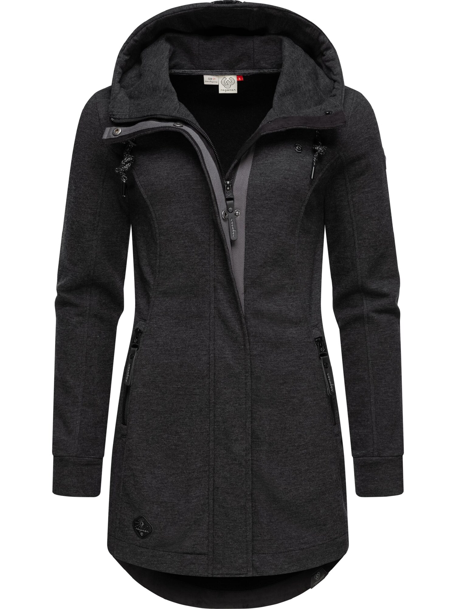 Ragwear Tepláková bunda  čierna