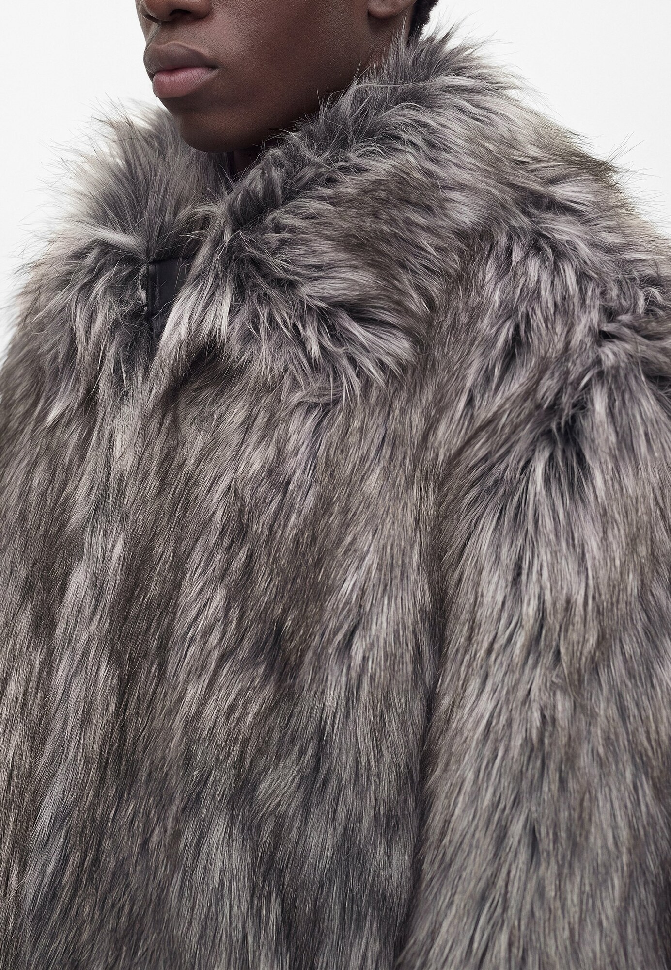 HUGO Chaqueta de entretiempo 'Bawo2641'  gris / antracita / gris claro / blanco – imagen 4