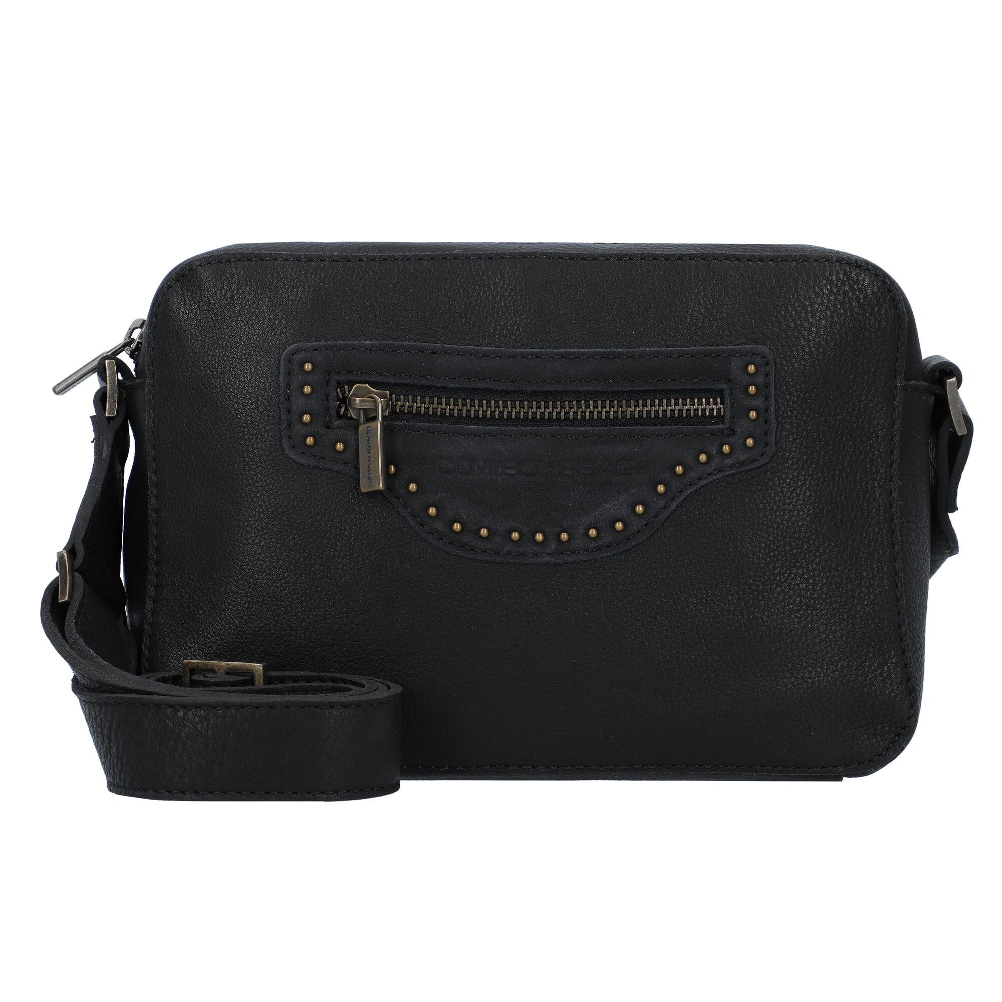 Cowboysbag Schoudertas 'Enterprise' Zwart