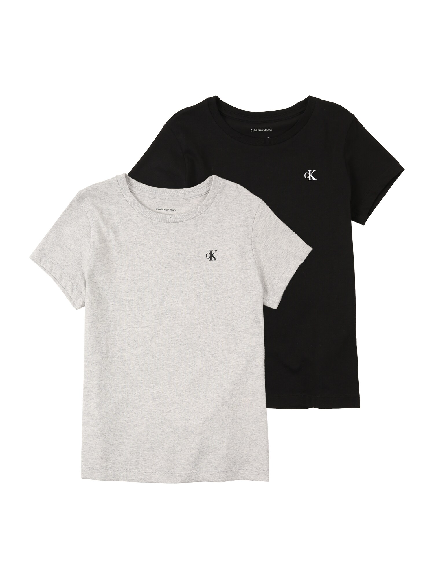 Calvin Klein Jeans Tricou gri deschis / negru