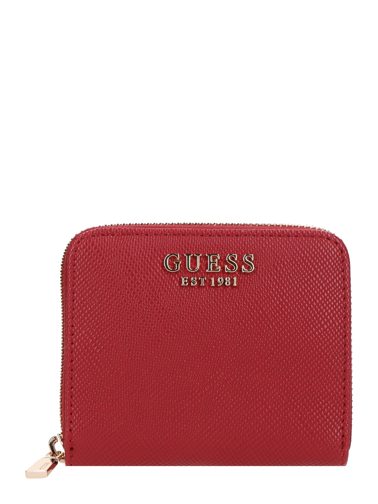 GUESS Peňaženka 'LAUREL II SLG SMALL ZIP AROUND'  červená