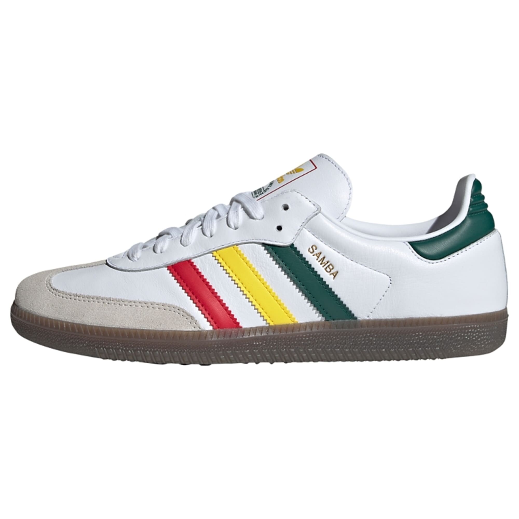 ADIDAS ORIGINALS Zapatillas deportivas bajas 'Samba OG' amarillo / esmeralda / blanco