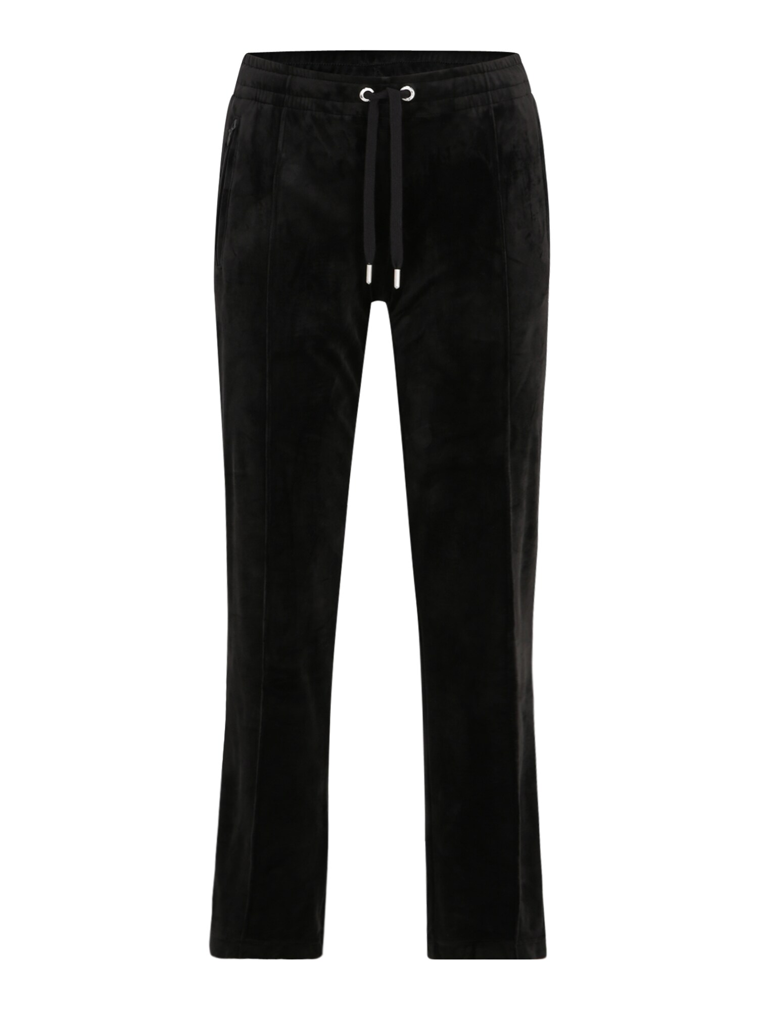 Juicy Couture Petite Pantaloni TINA  negru / argintiu