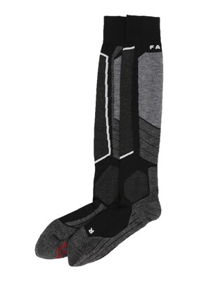 FALKE Calcetines deportivos  grafito / negro