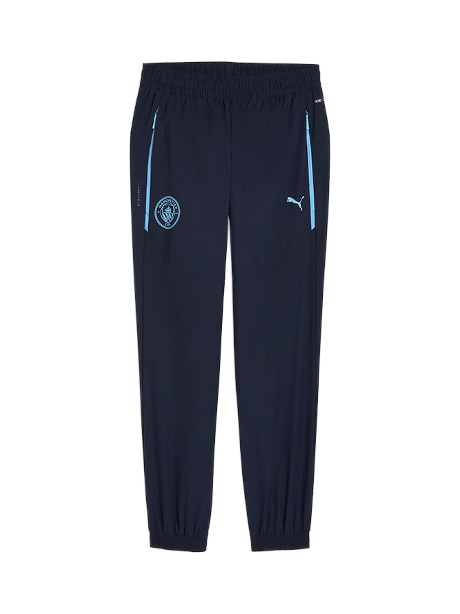 PUMA Pantaloni sport Manchester City  albastru / albastru marin