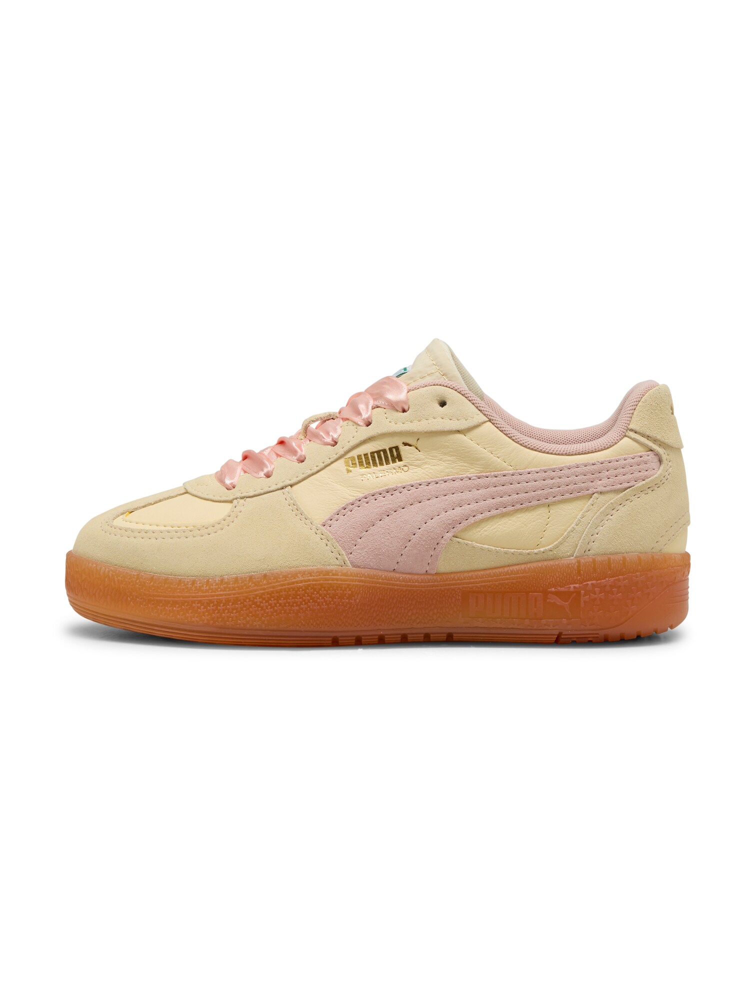 PUMA Nízke tenisky 'Palermo Moda' svetložltá / pastelovo fialová