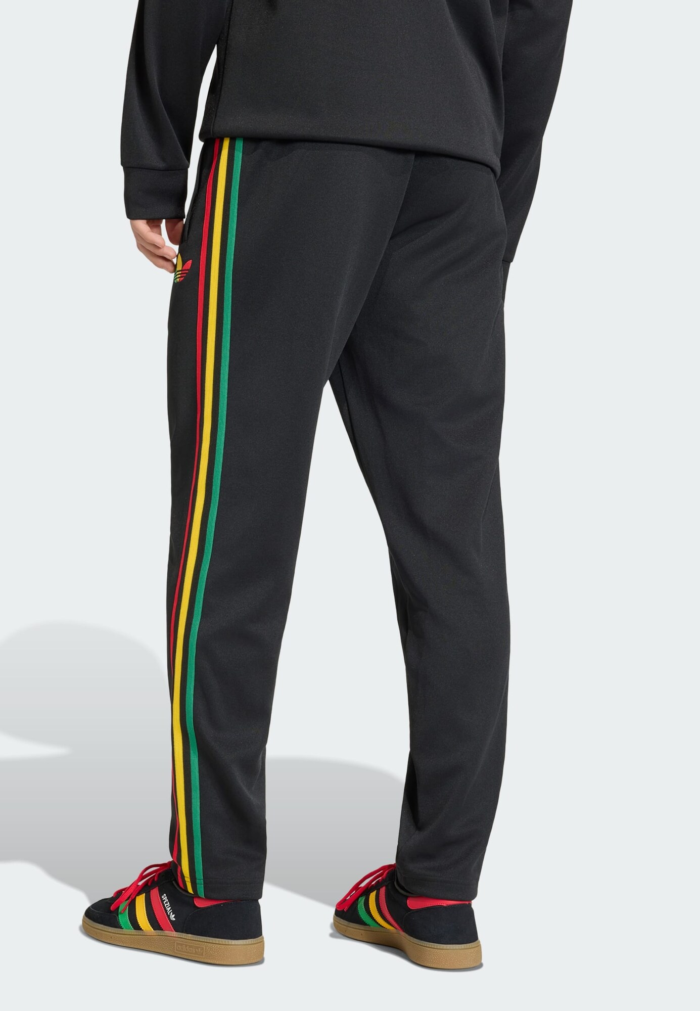 ADIDAS PERFORMANCE Pantalón deportivo 'Jamaika x Bob Marley' amarillo / menta / rojo / negro – imagen 3