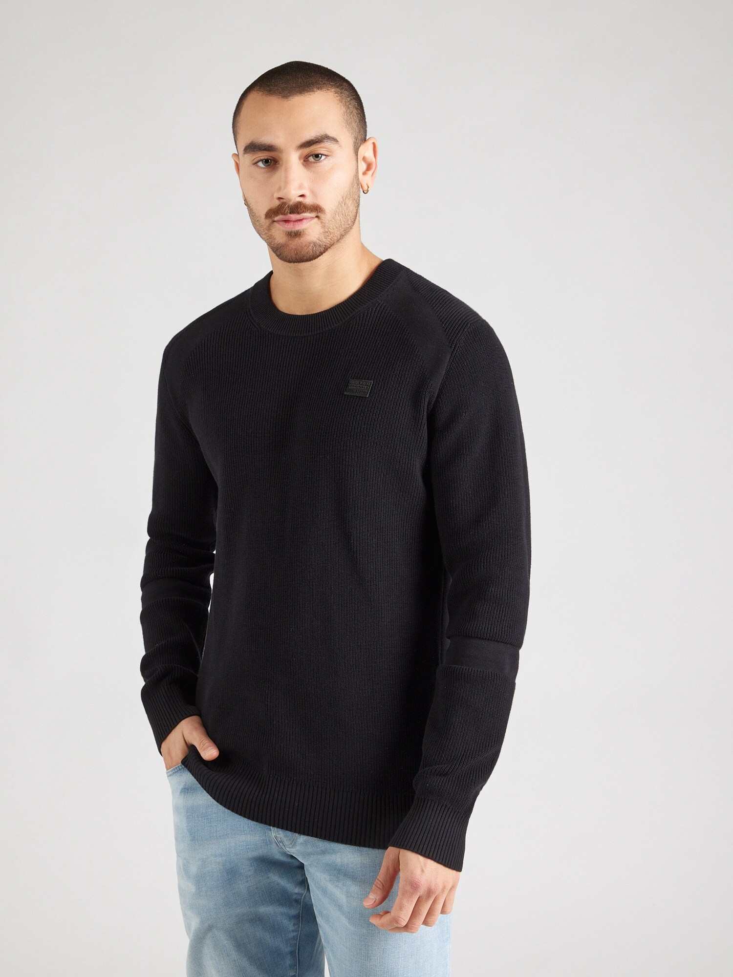 G-STAR Pulóver  fekete termék 2. képe