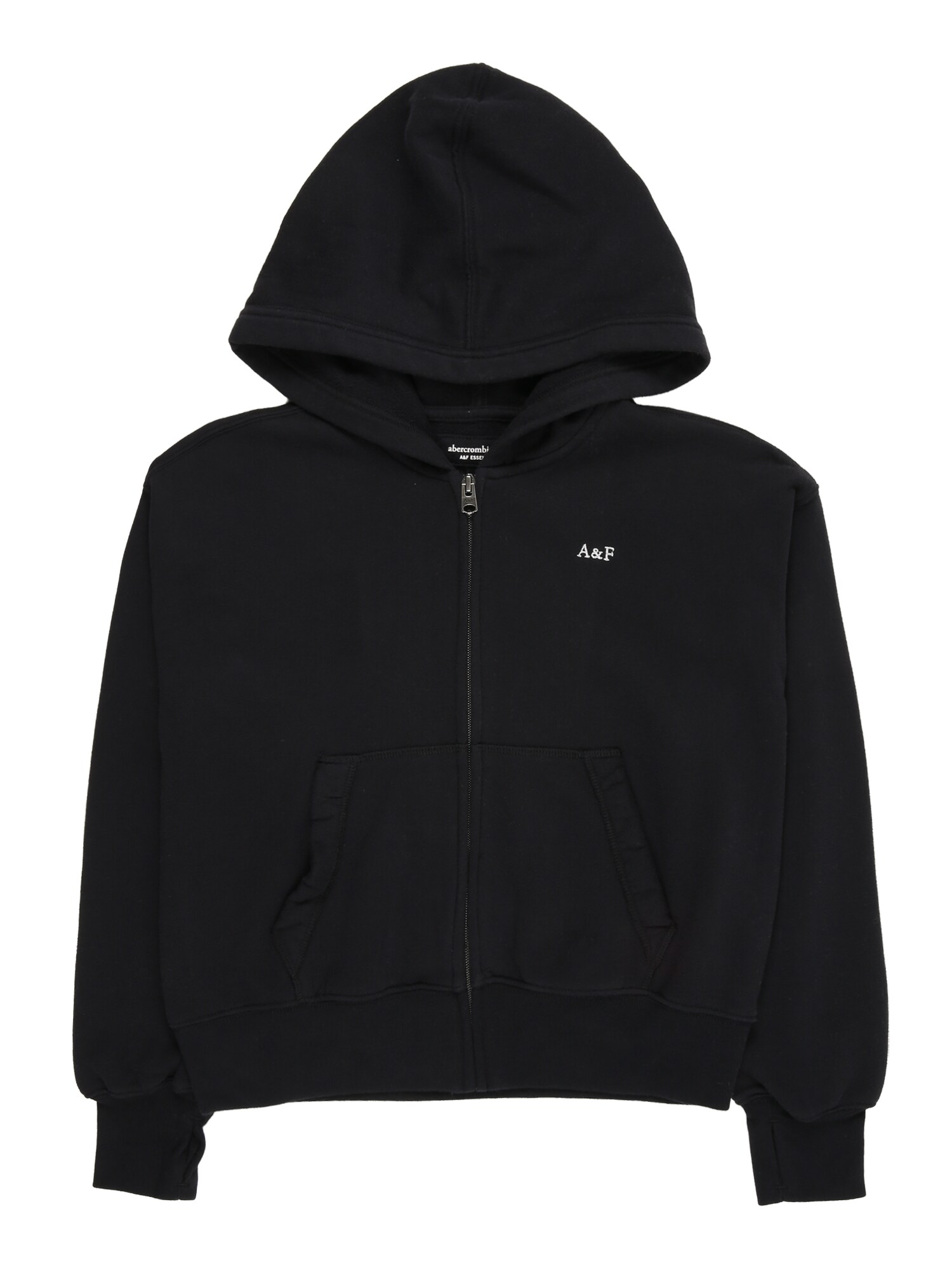 Abercrombie & Fitch Hanorac ESSENTIAL  negru