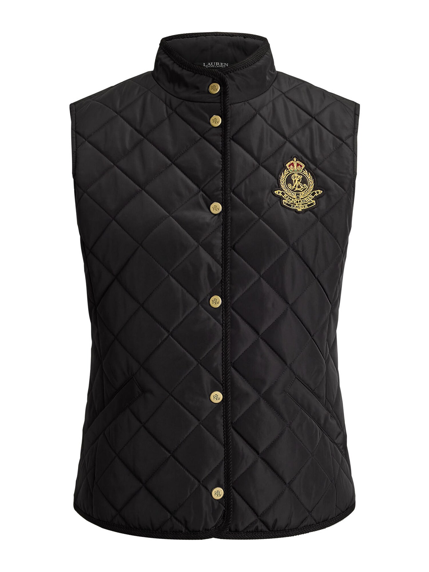 Lauren Ralph Lauren Vestă galben închis / negru