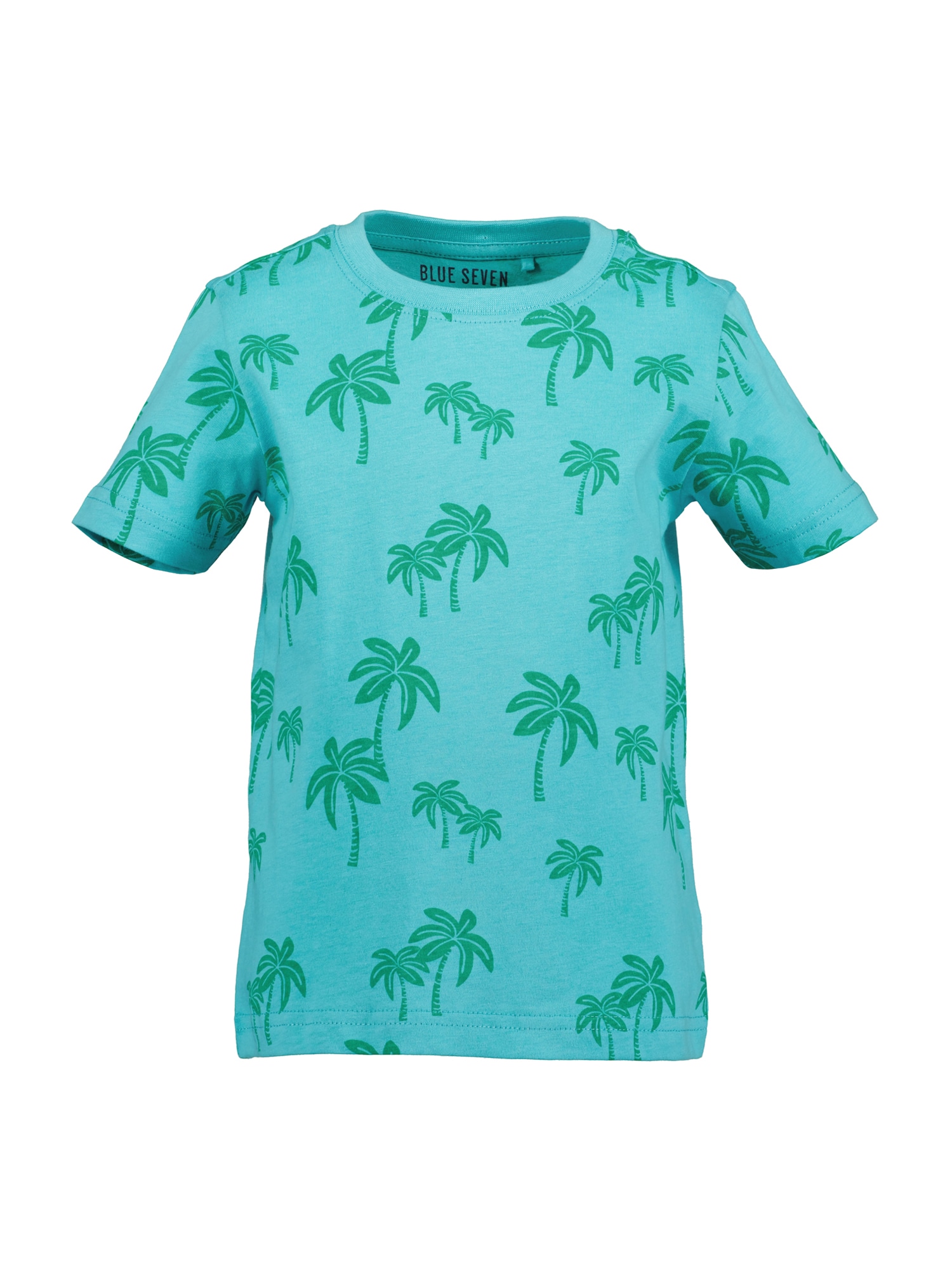 BLUE SEVEN Tricou  albastru regal / verde